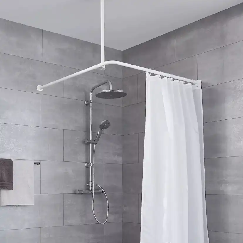 Draperistång Kleine Wolke 90x90 cm Vit