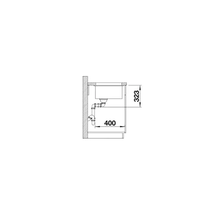 Diskho Blanco Subline 350/350 Silgranit Infino