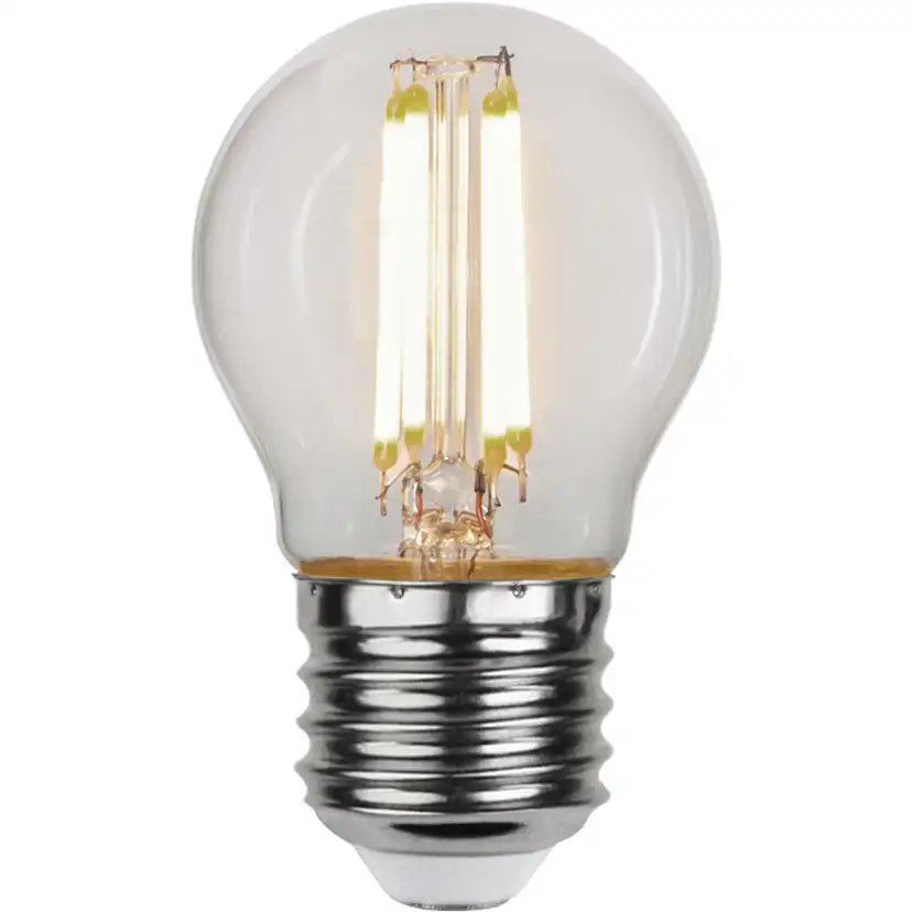 LED-lampa Star Trading E27 G45 Clear 3-step memory