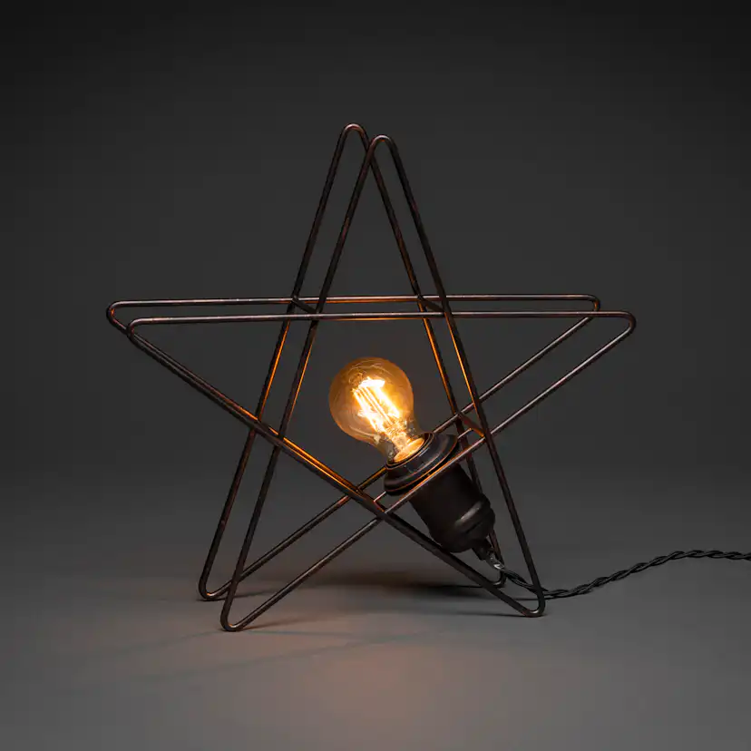 Adventsstjärna Gnosjö Konstsmide Stående 35 cm Metall