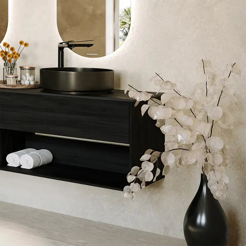 Spegel Svedbergs Valje Oval med LED Belysning