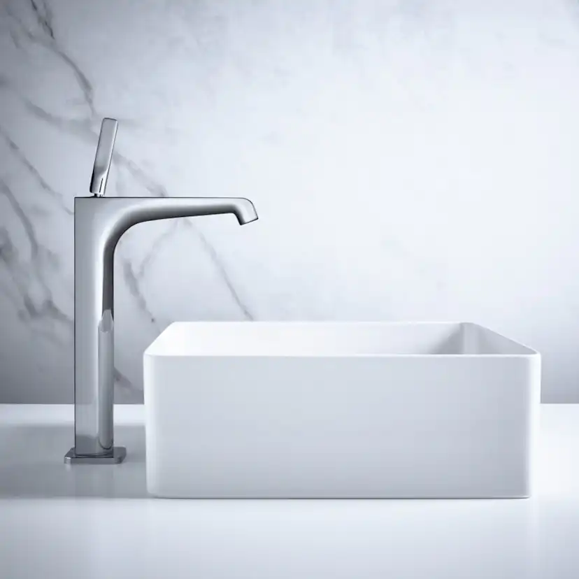 Tvättställsblandare Axor Citterio E 250 Hög Joystick