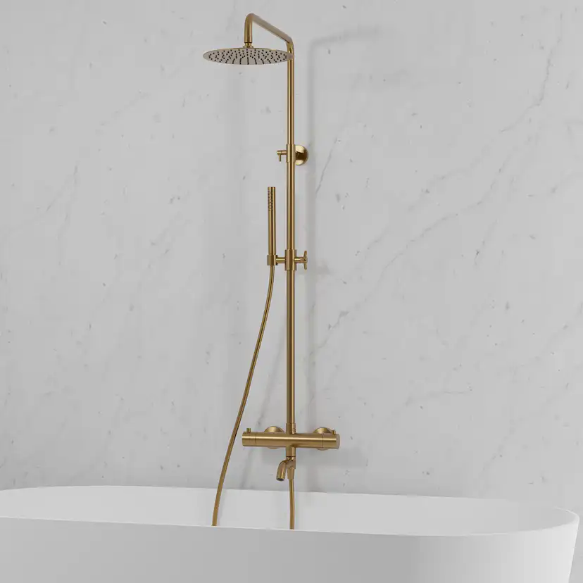 Takduschset Scandtap Steel Pleasure 3