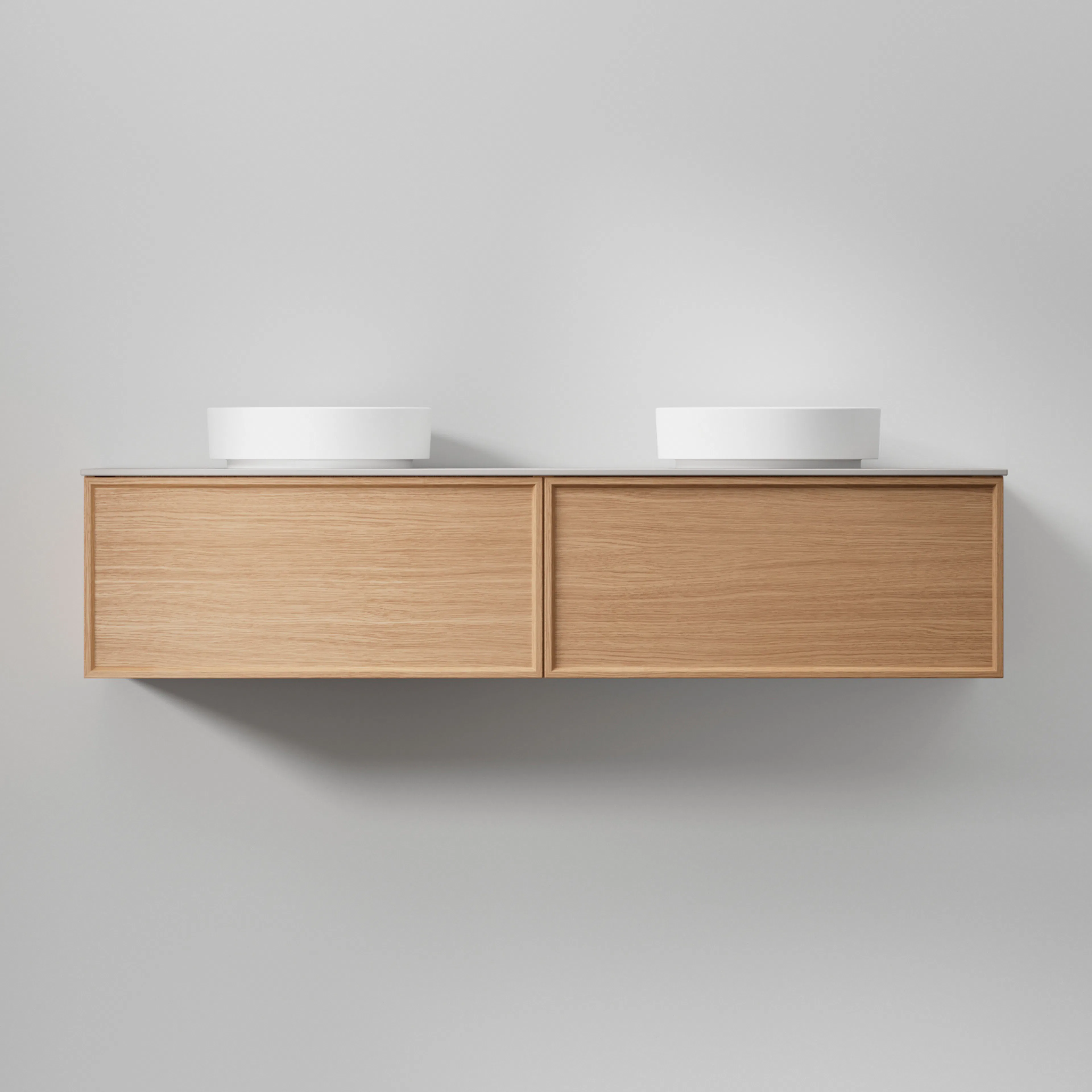 Tvättställsskåp INR Air Wood 1600 Dubbel