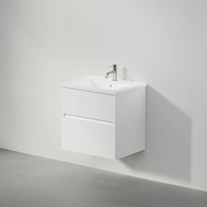 Tvättställsskåp INR Grand Grip med 2 Lådor