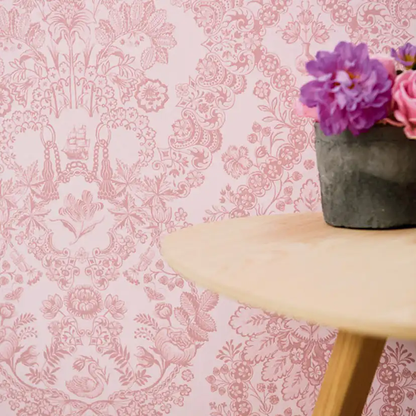 Tapet Eijffinger PIP 2016 375043 Non Woven, Mönstrad Rosa