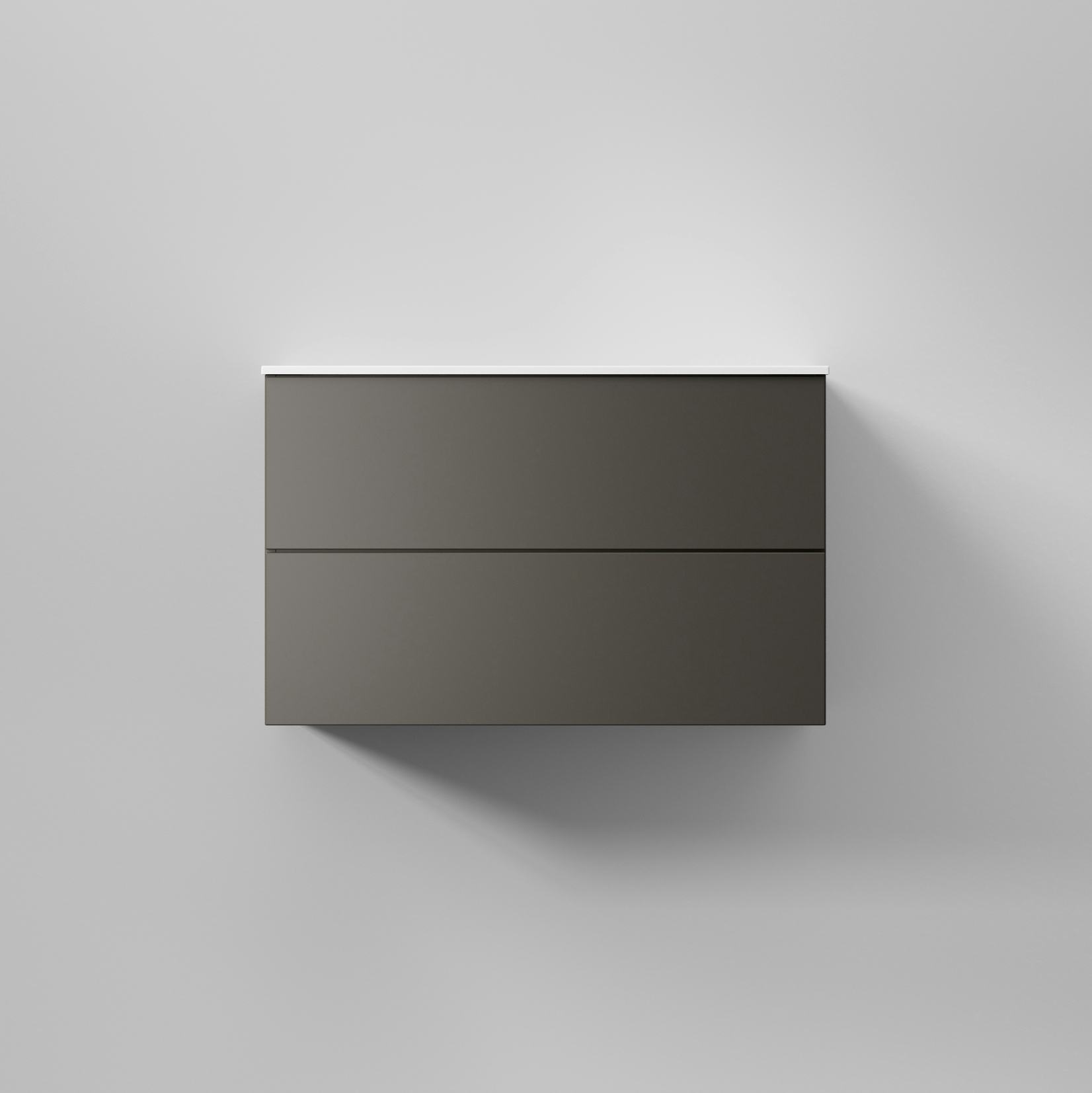 Tvättställsskåp INR Core Solid med 2 Lådor