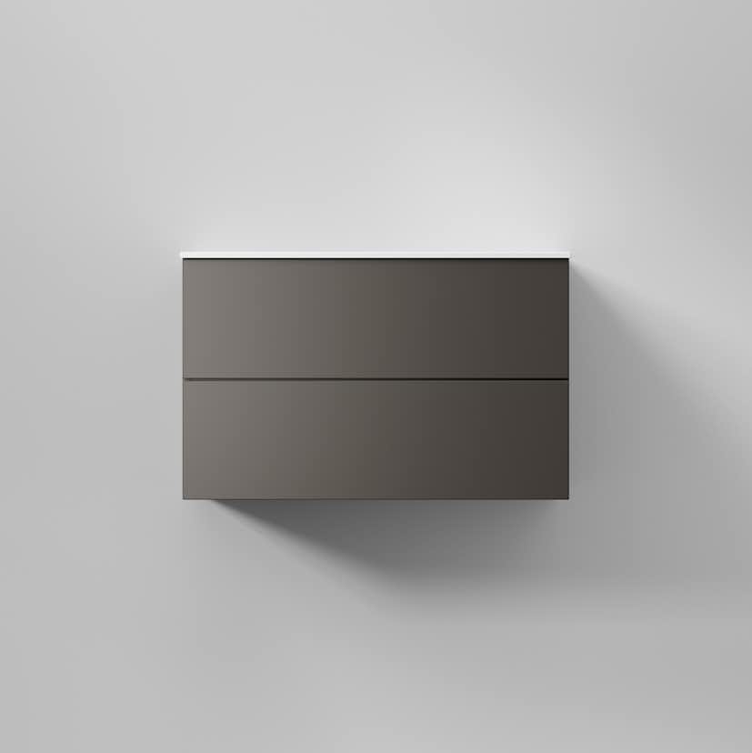 Tvättställsskåp INR Core Solid med 2 Lådor