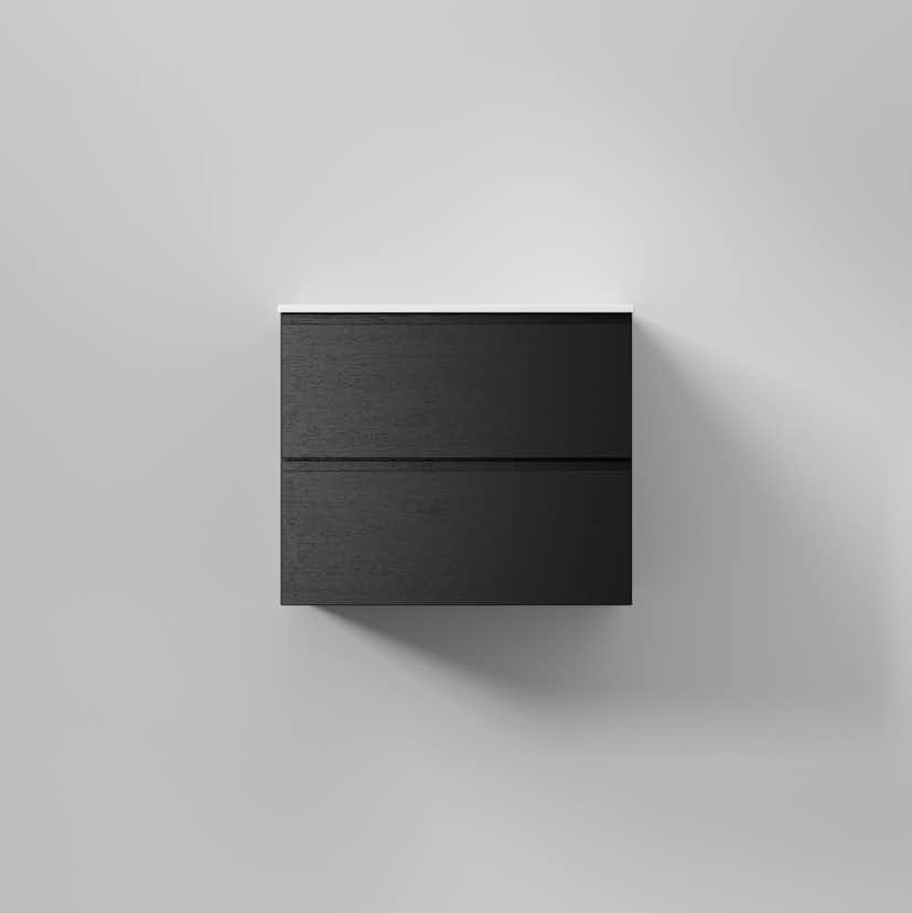 Tvättställsskåp INR Core Grip med 2 Lådor