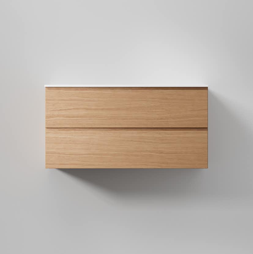 Tvättställsskåp INR Core Grip med 2 Lådor