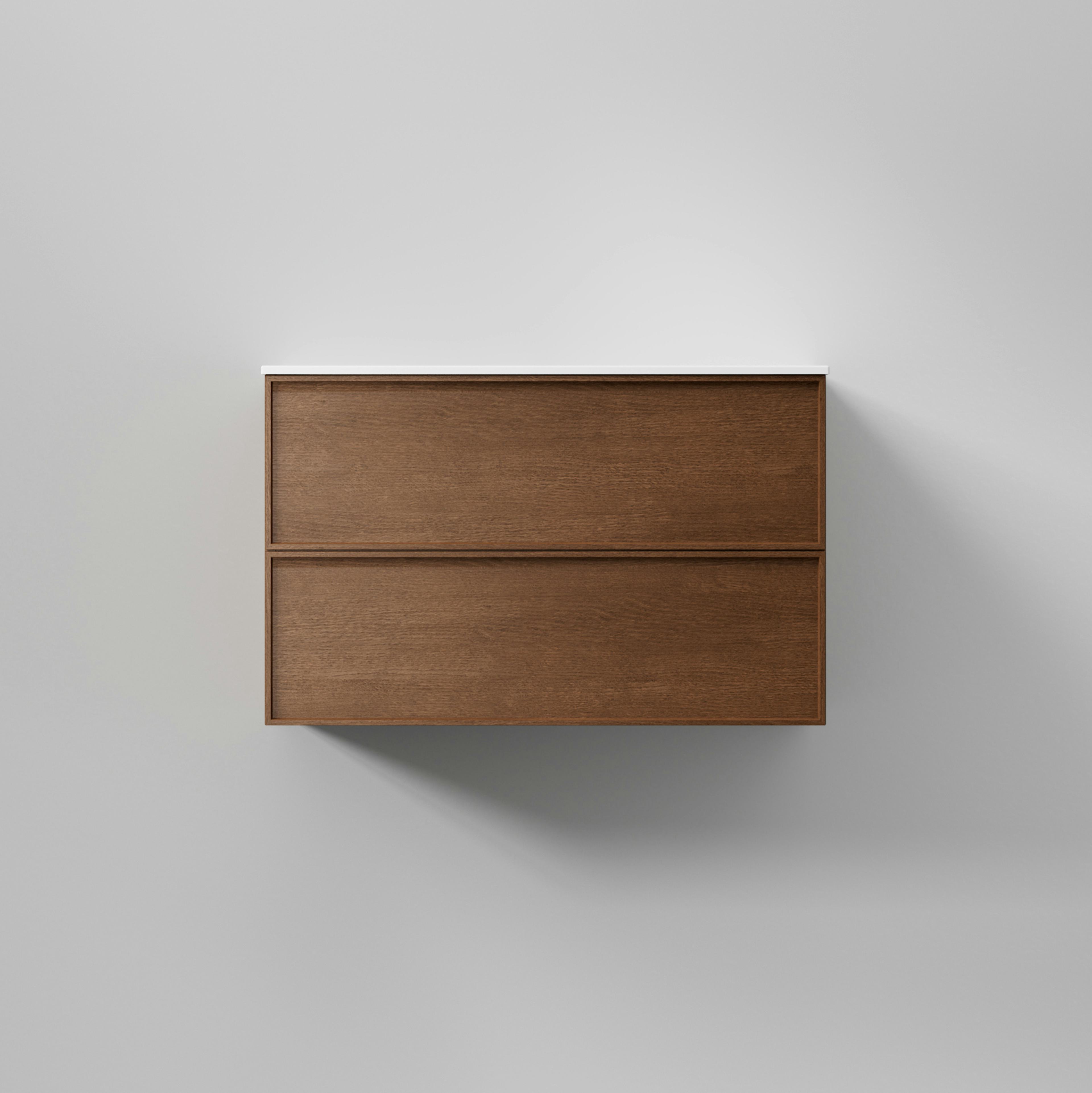 Tvättställsskåp INR Core Sense med 2 Lådor