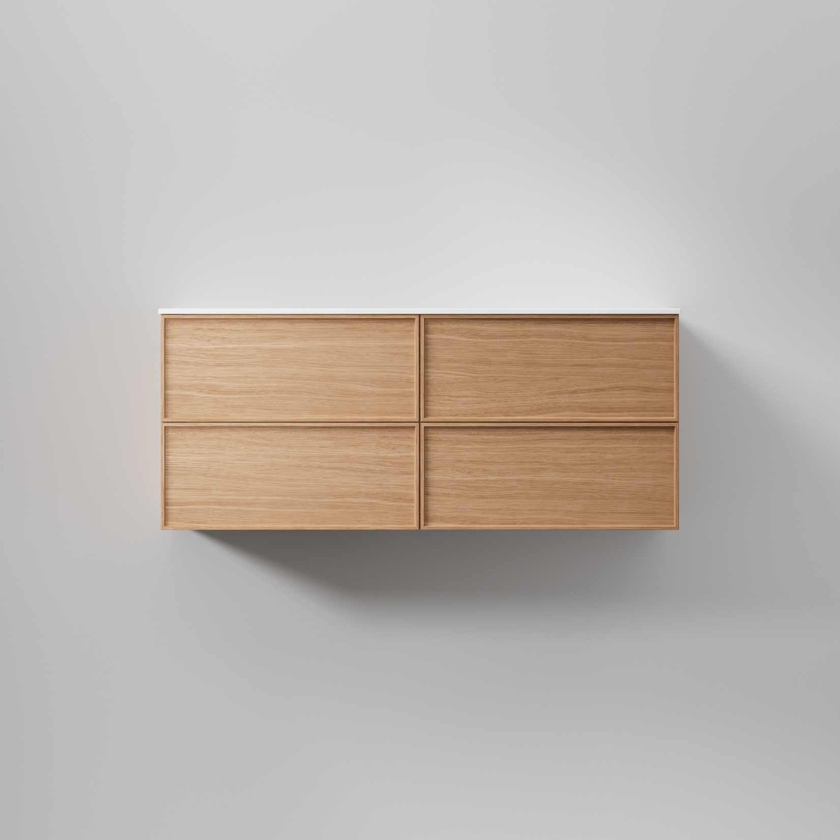 Tvättställsskåp INR Core Sense med 4 Lådor