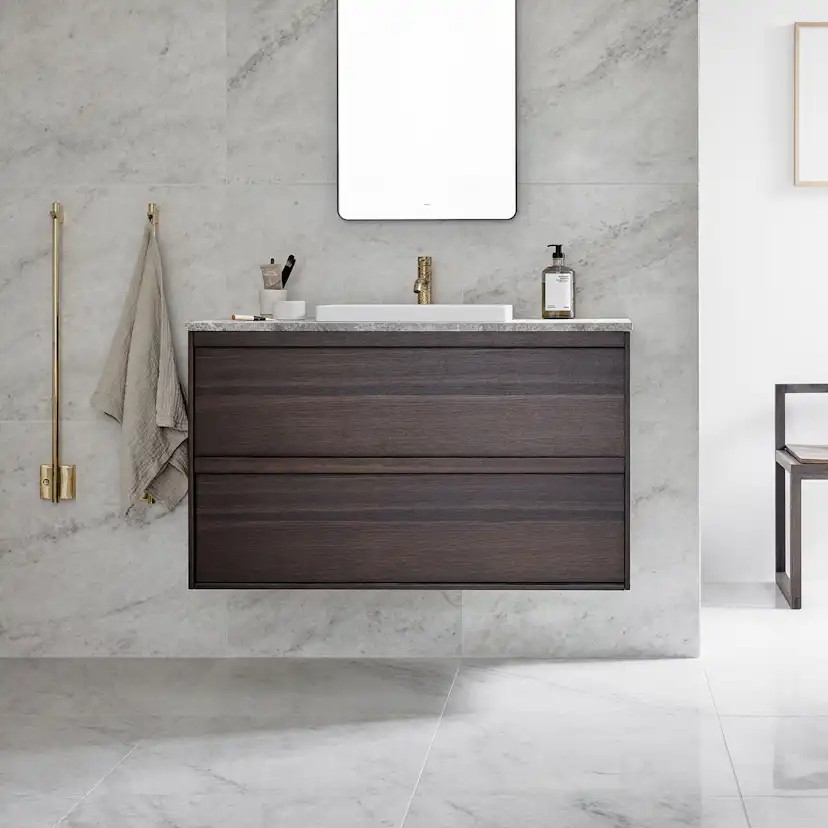 Klinker Bricmate M66 Glanshammar White Honed 60x60 cm