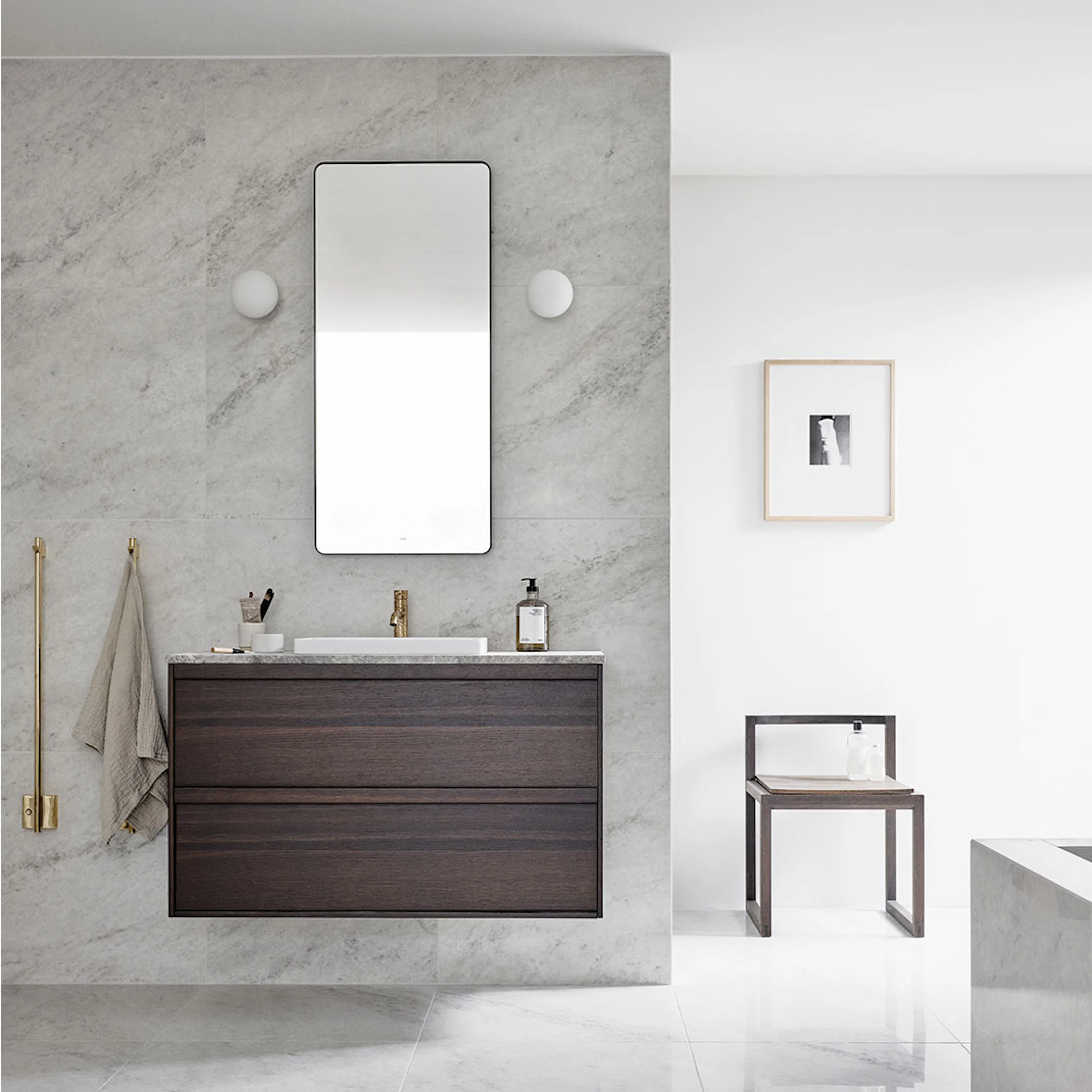 Klinker Bricmate M66 Glanshammar White Matt 60x60 cm