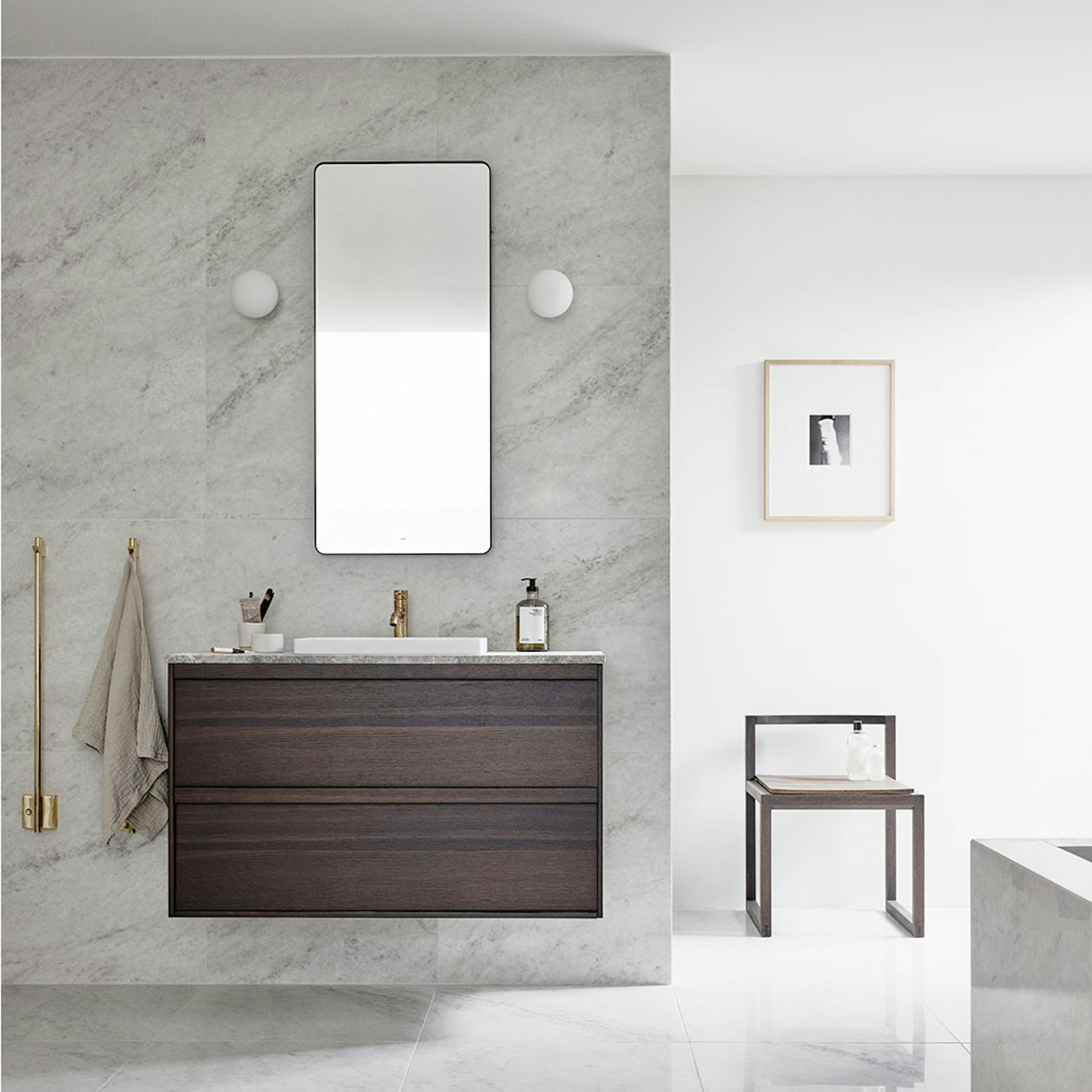 Klinker Bricmate M33 Glanshammar White Matt 30x30 cm