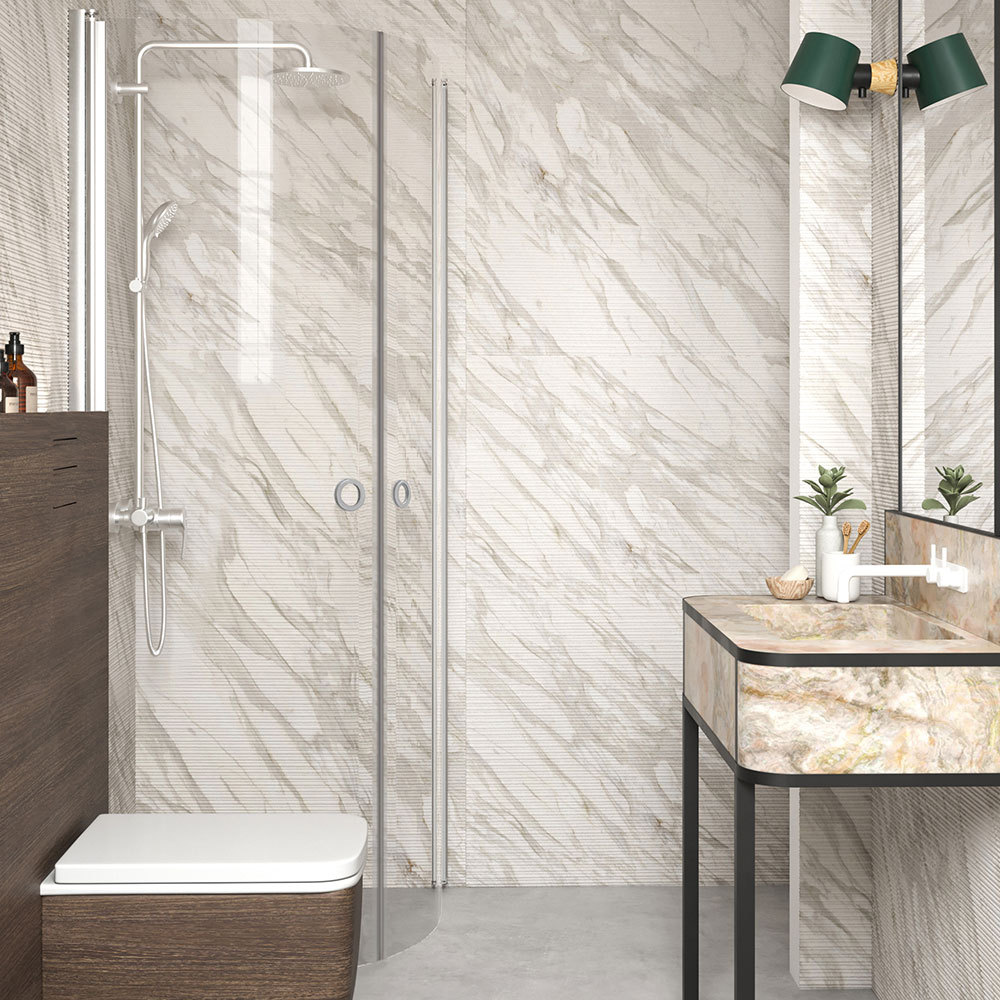 Duschhörn Hietakari Forma 386 Vändbara Dörrar