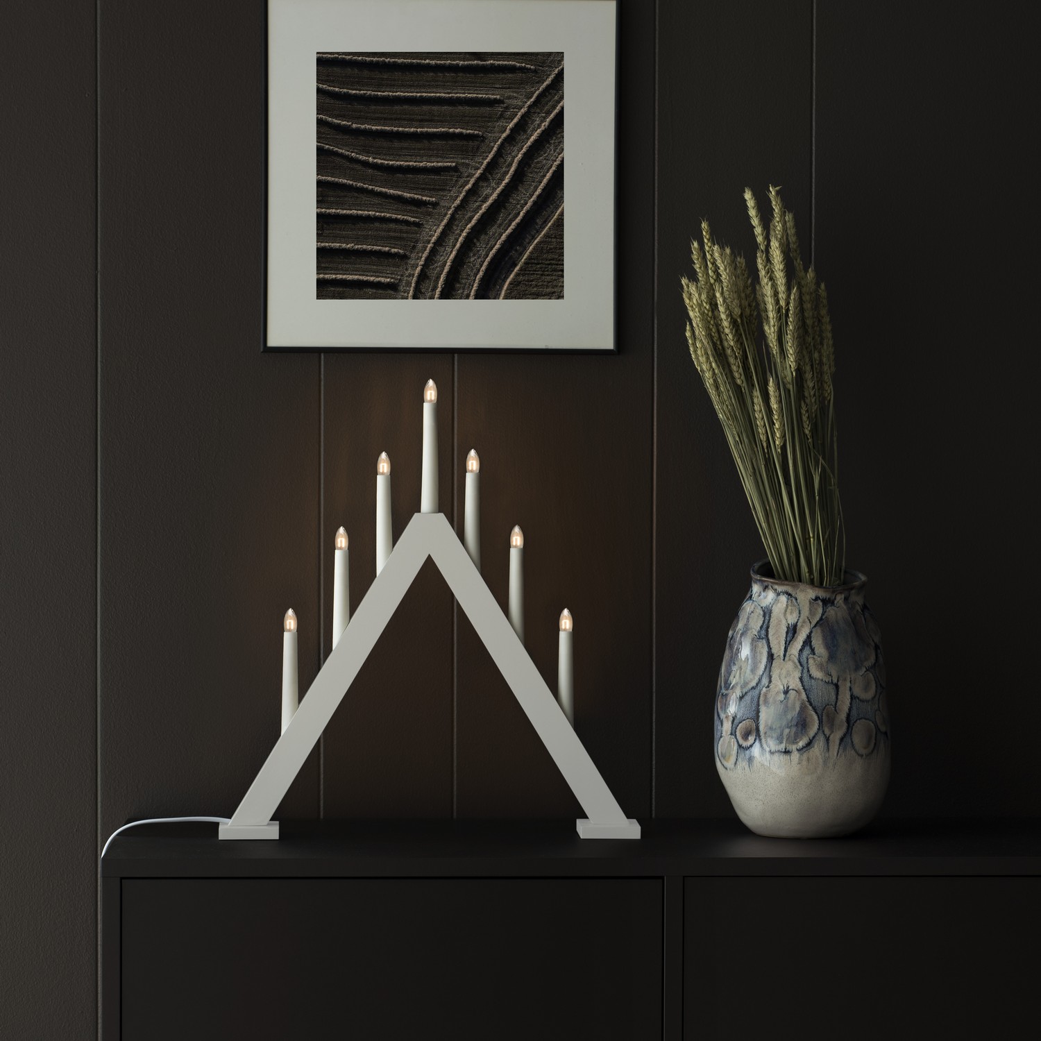 Adventsljusstake Gnosjö Konstsmide 7 Ljus 3931