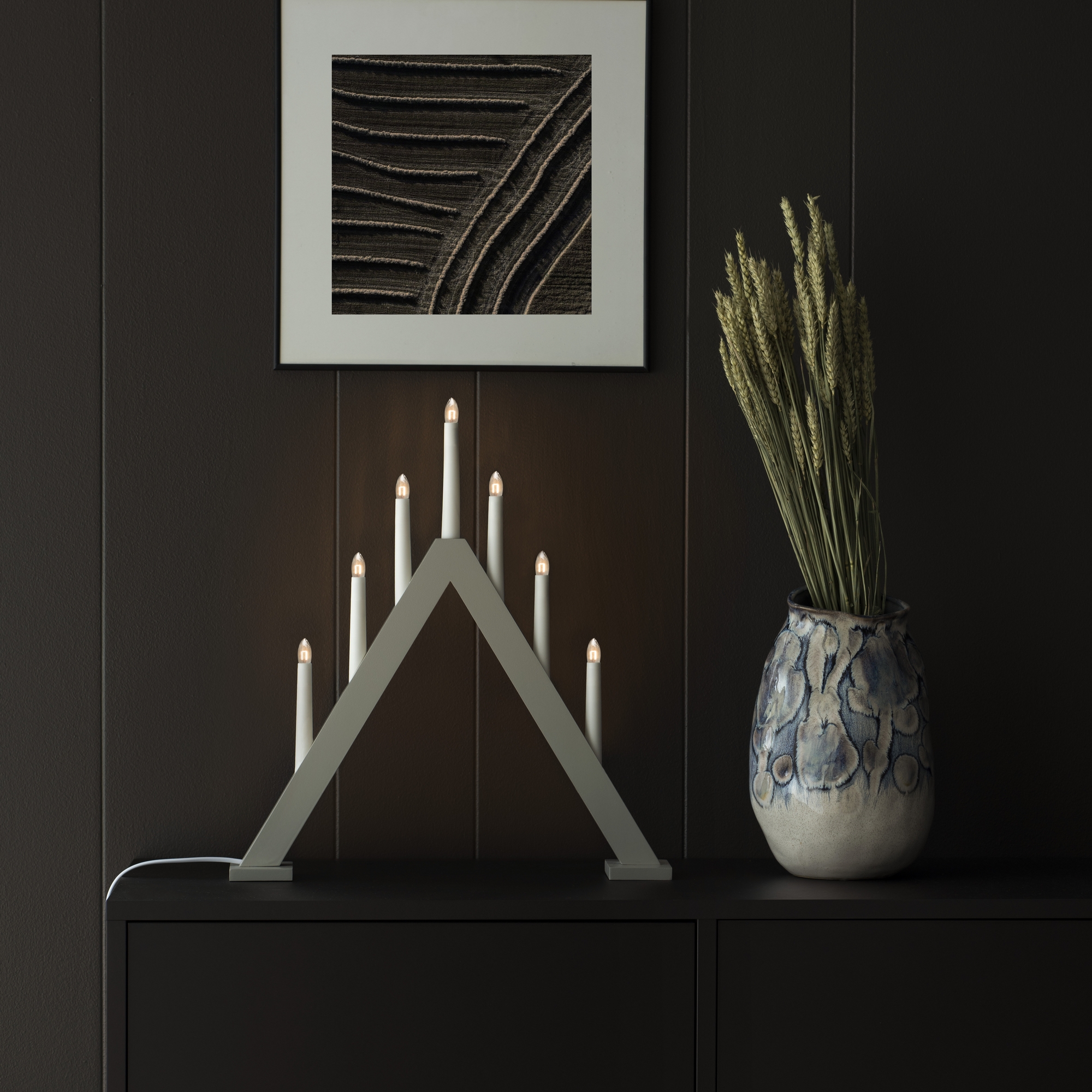 Adventsljusstake Gnosjö Konstsmide 7 Ljus 3931