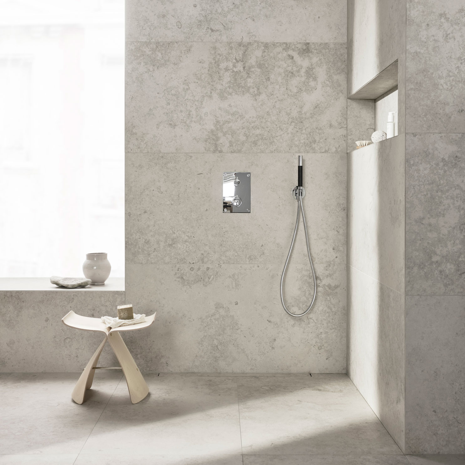 Klinker Bricmate J66 J Jura Select Ivory Honed 60x60 cm