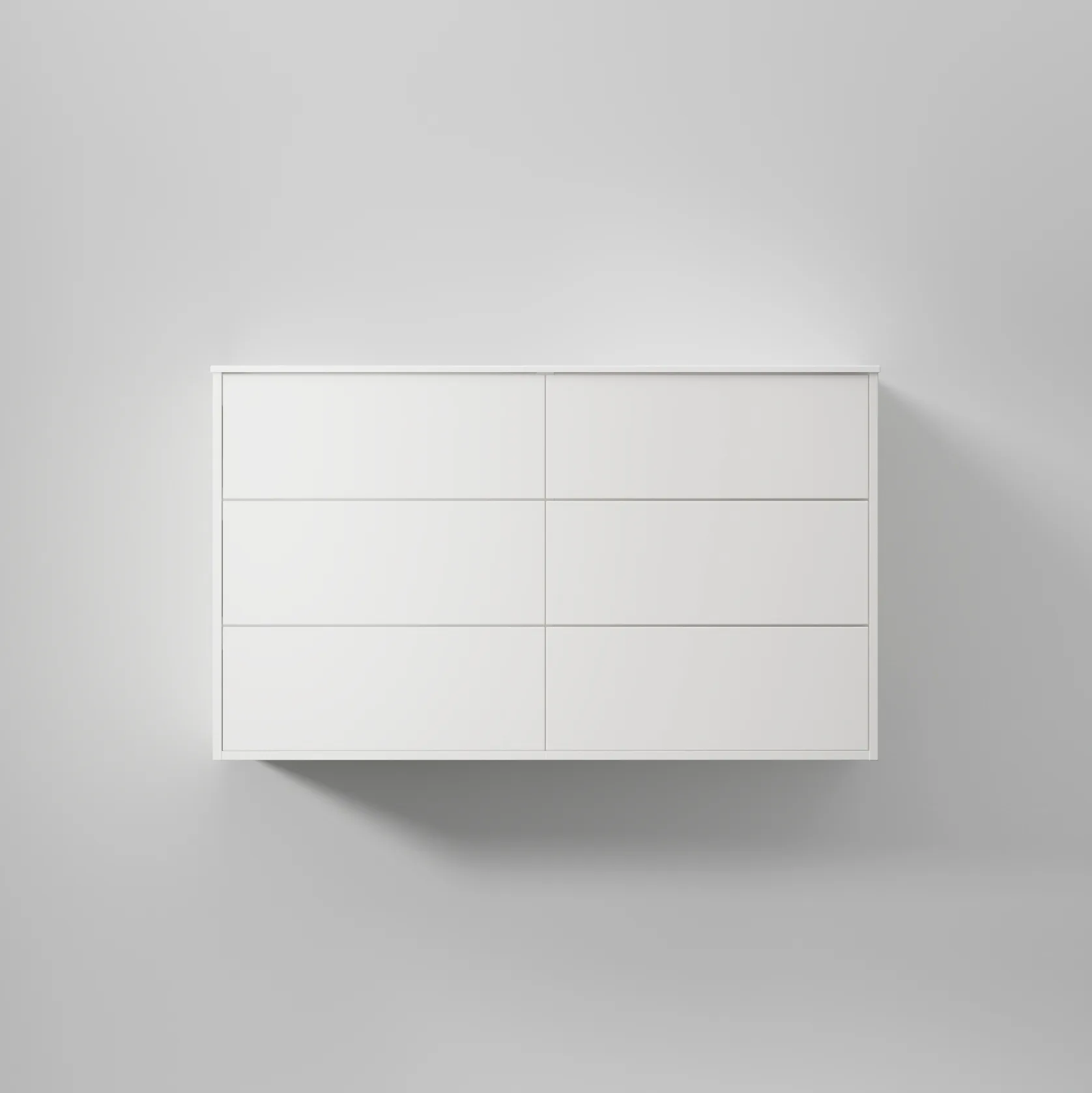 Tvättställsskåp INR Terra Solid Dubbel med 6 Lådor