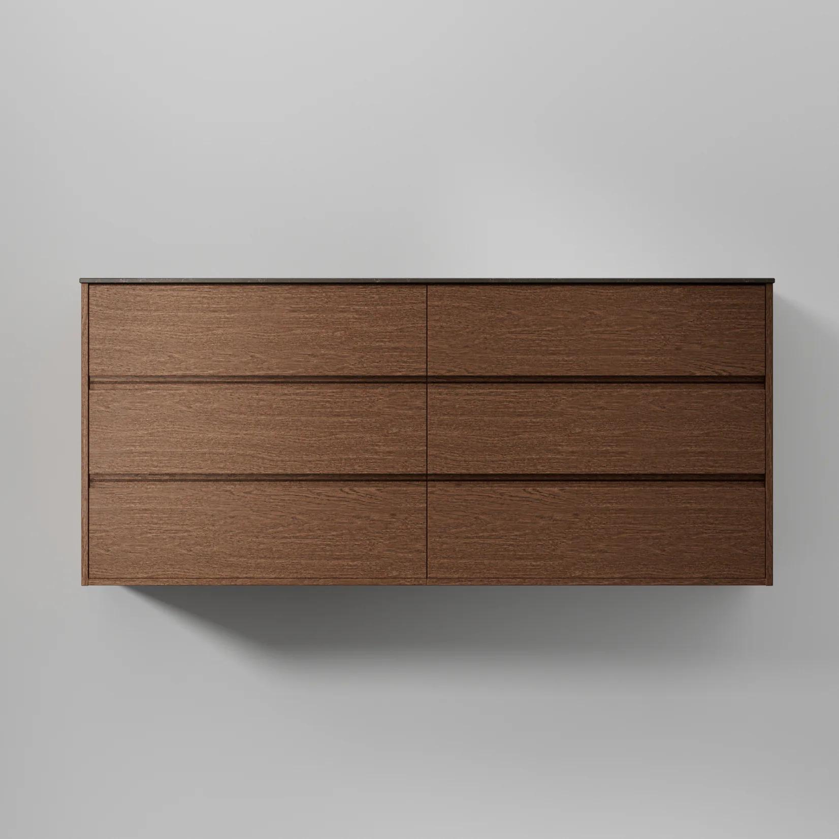 Tvättställsskåp INR Terra Grip Dubbel med 6 Lådor