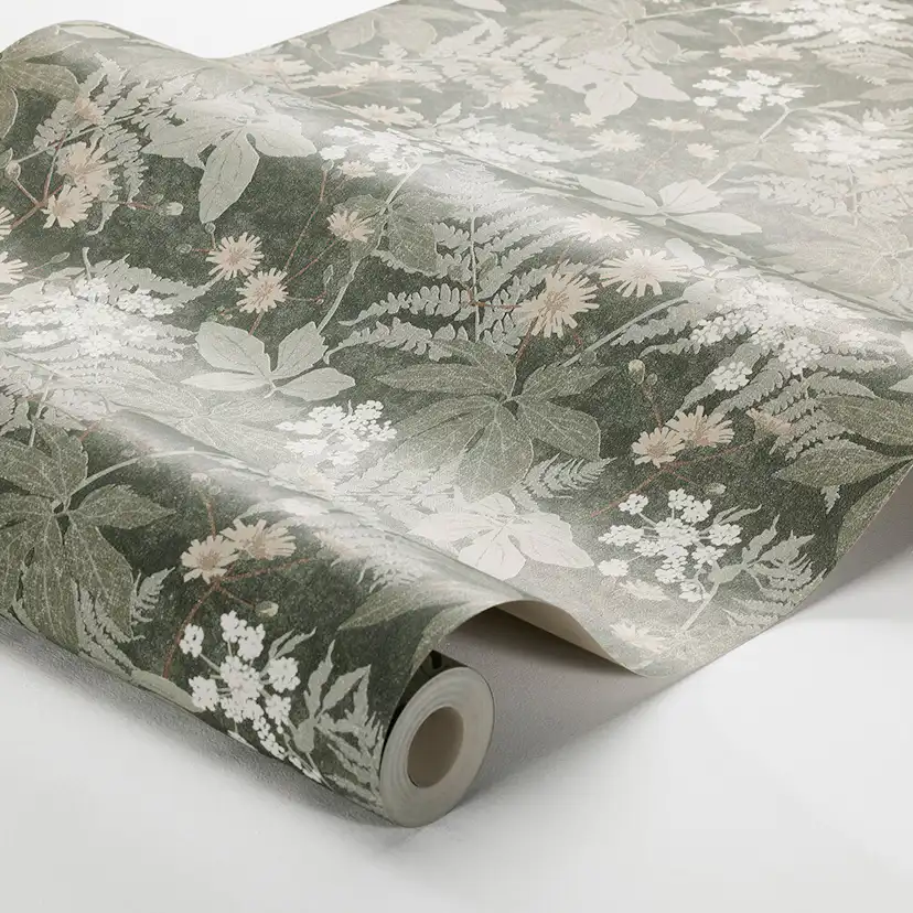 Tapet Boråstapeter Essens 3950 EasyUp, Mönstrad Grön