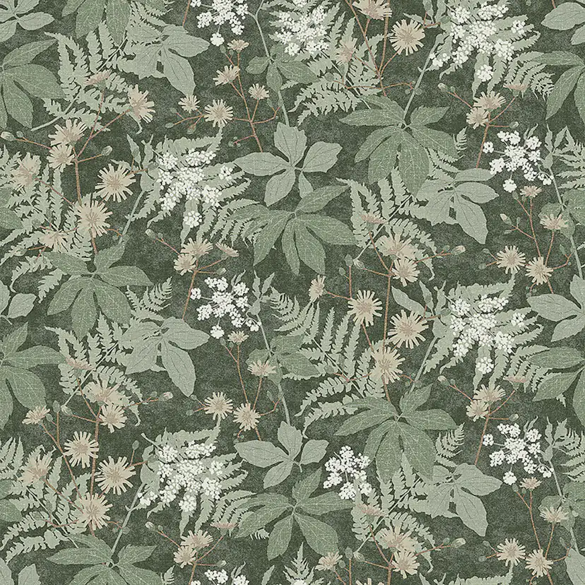 Tapet Boråstapeter Essens 3950 EasyUp, Mönstrad Grön