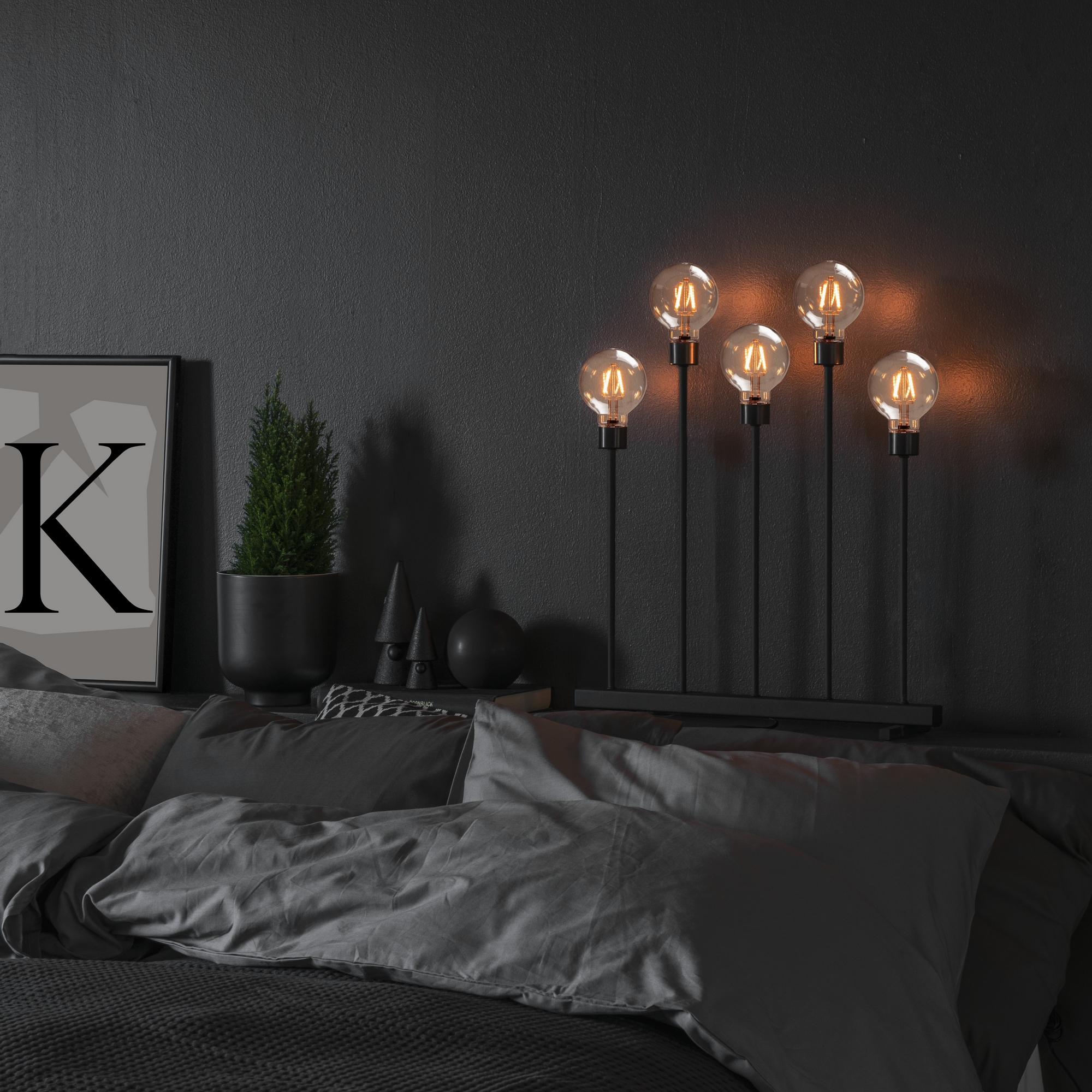 Elljusstake Gnosjö Konstsmide 5 Ljus 3963