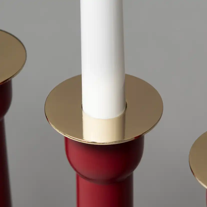 Adventsljusstake Gnosjö Konstsmide 6L Trä