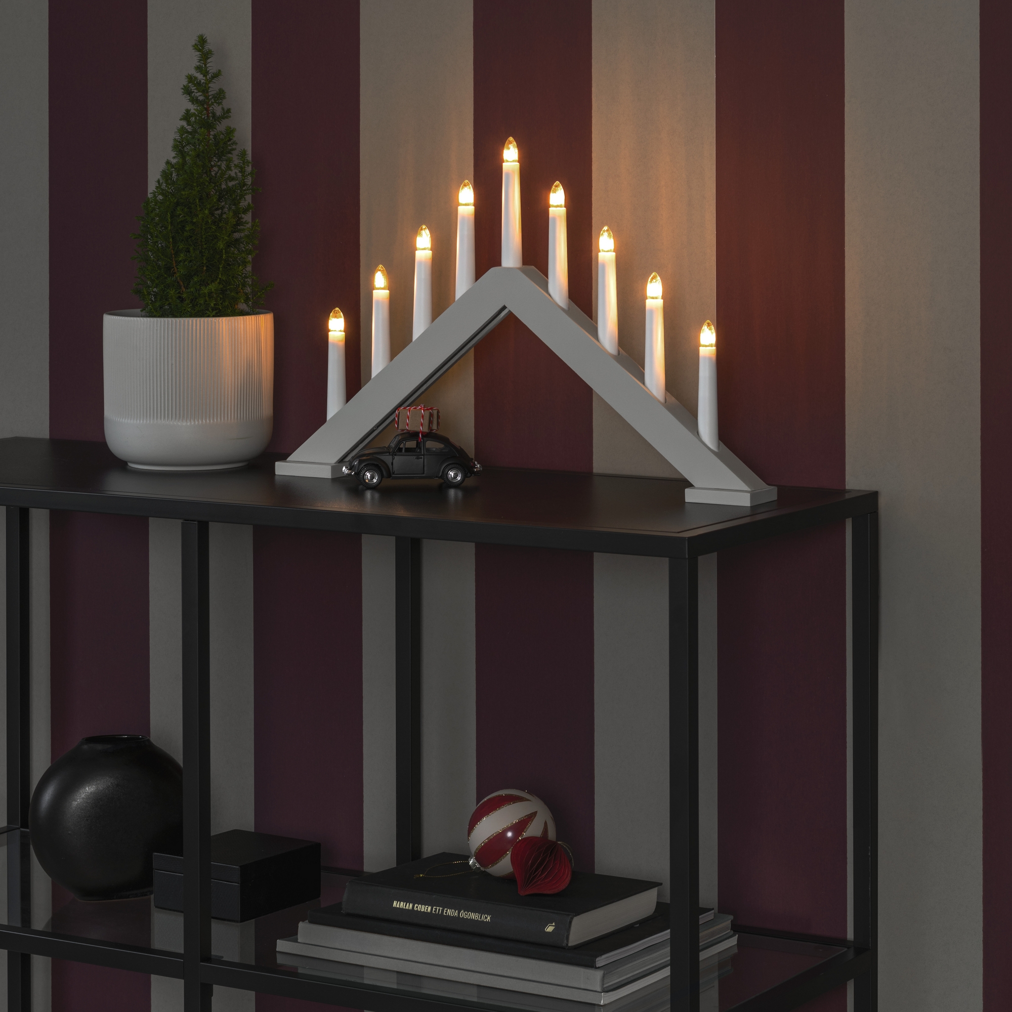 Adventsljusstake Gnosjö Konstsmide 9 Ljus 3984