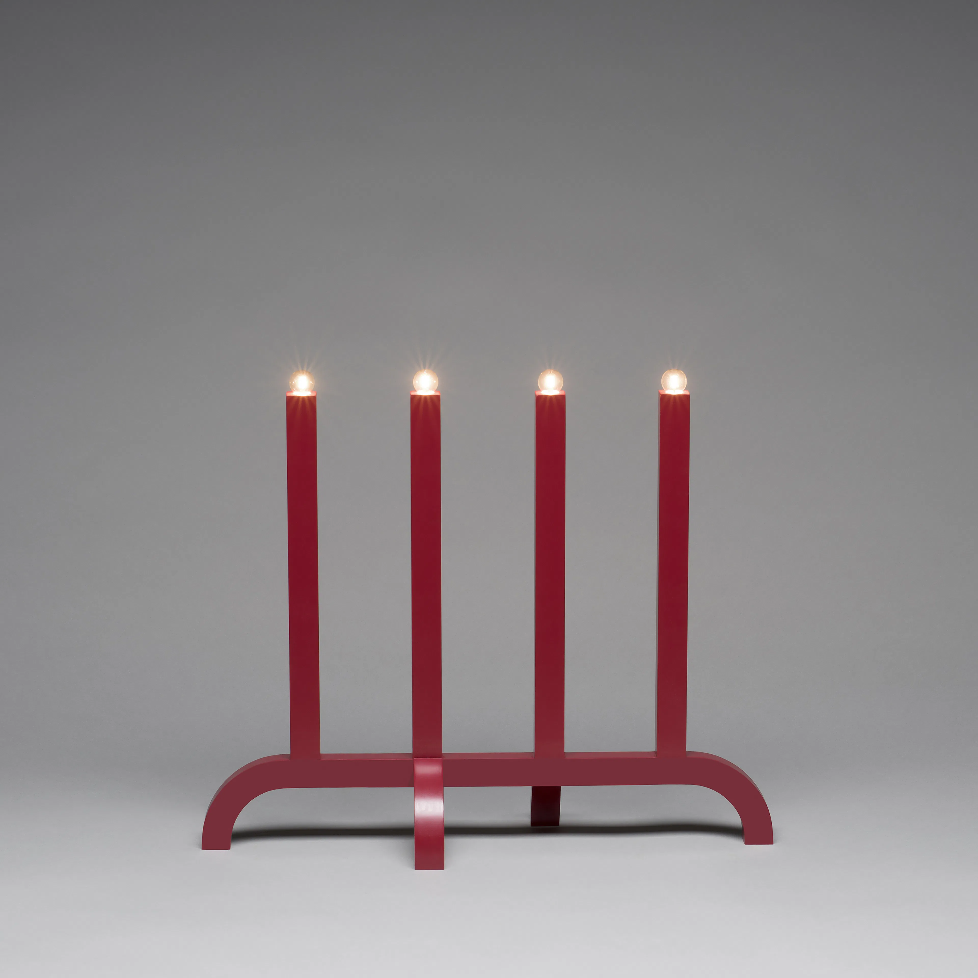 Adventsljusstake Gnosjö Konstsmide 4L Trä