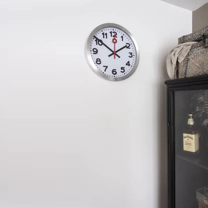 Väggklocka NeXtime Station 35 cm Siffror