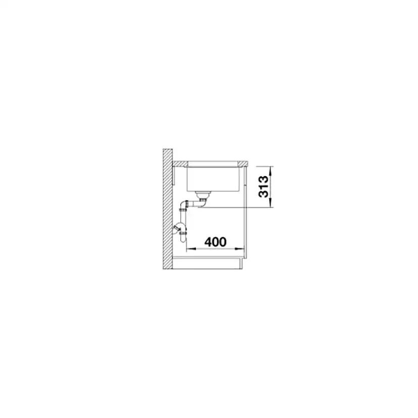 Diskho Blanco Subline 400 Silgranit Infino