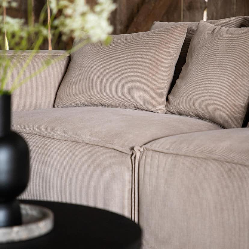 Soffa Vind Gillholmen Manchester Brun 3-Sits