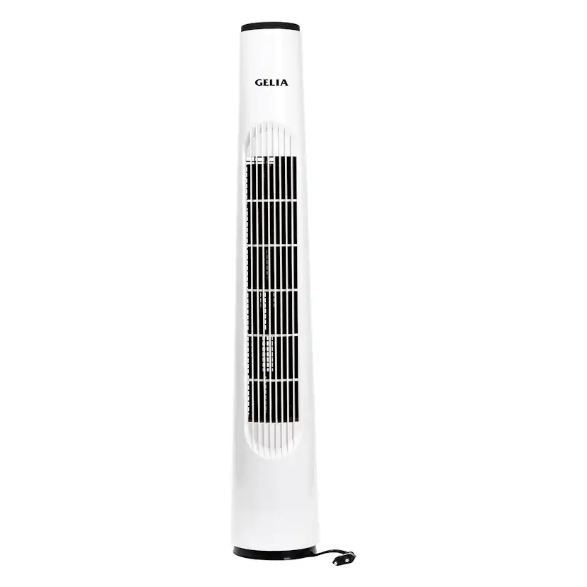 Kalluftsfläkt Gelia Torn Pelarfäkt med 3 Hastigheter