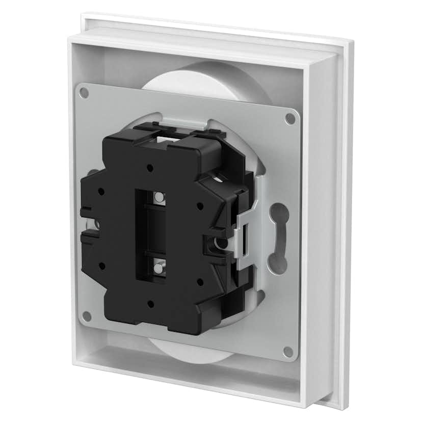 Vägguttag Gelia 2-vägs Infälld