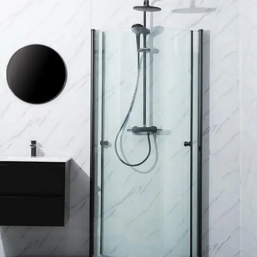 Duschhörn Bathlife Mitt svart