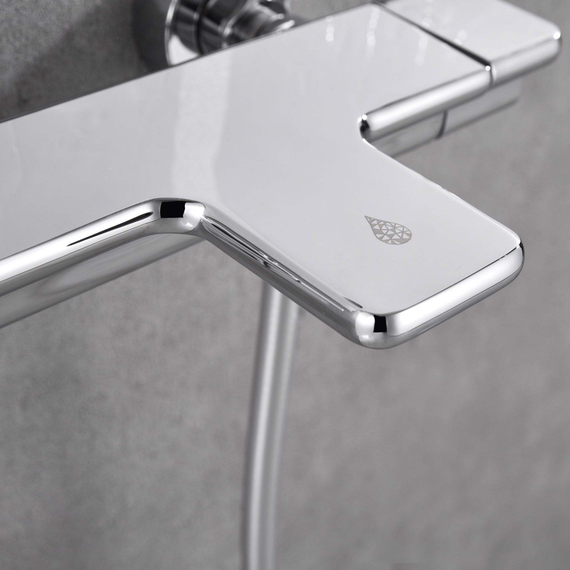 Duschset Bathlife Skur med Badkarsblandare Stimma Tapp