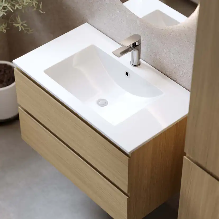 Tvättställsskåp Bathlife Eufori Ljus Ek