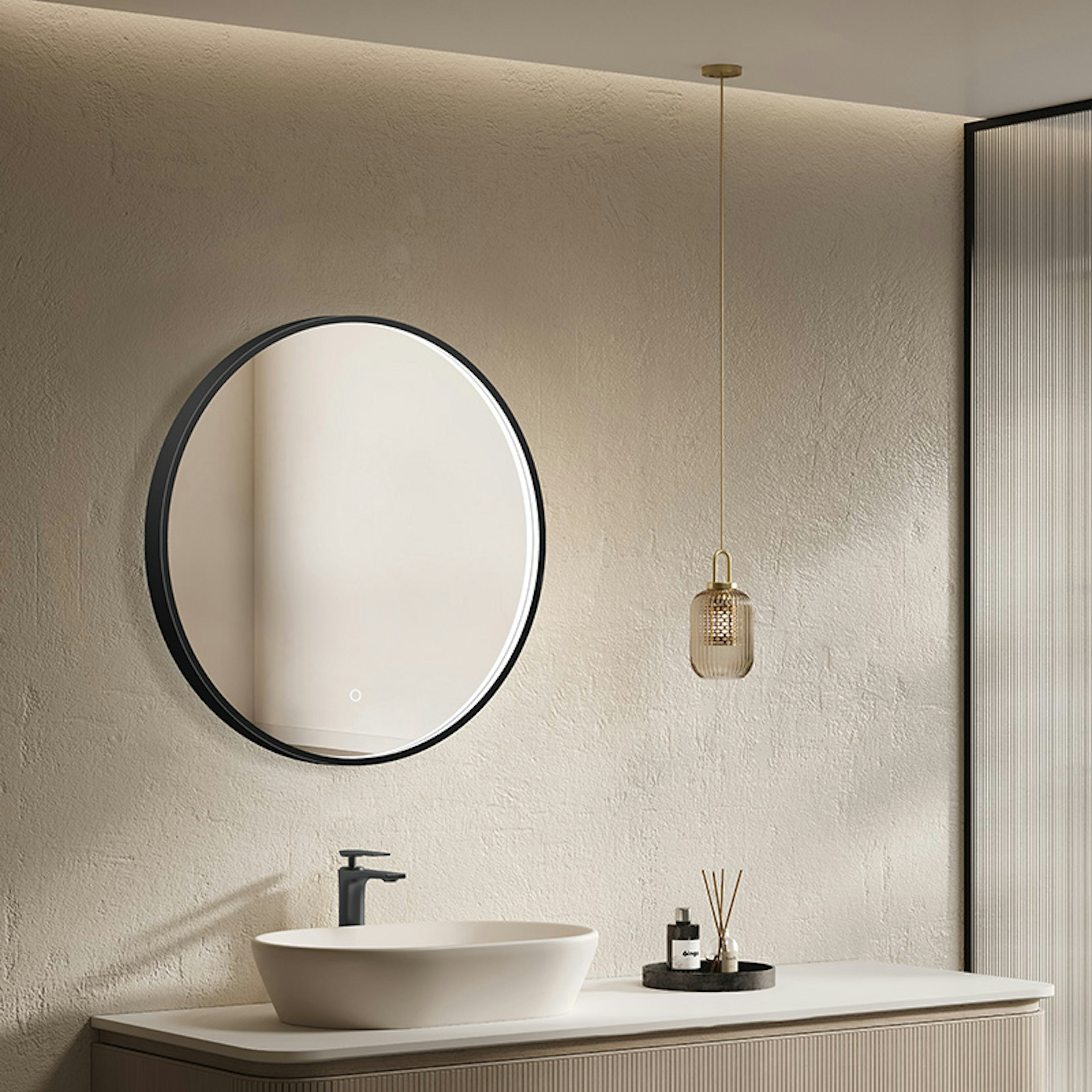 Spegel Bathlife Lysa Rund 700