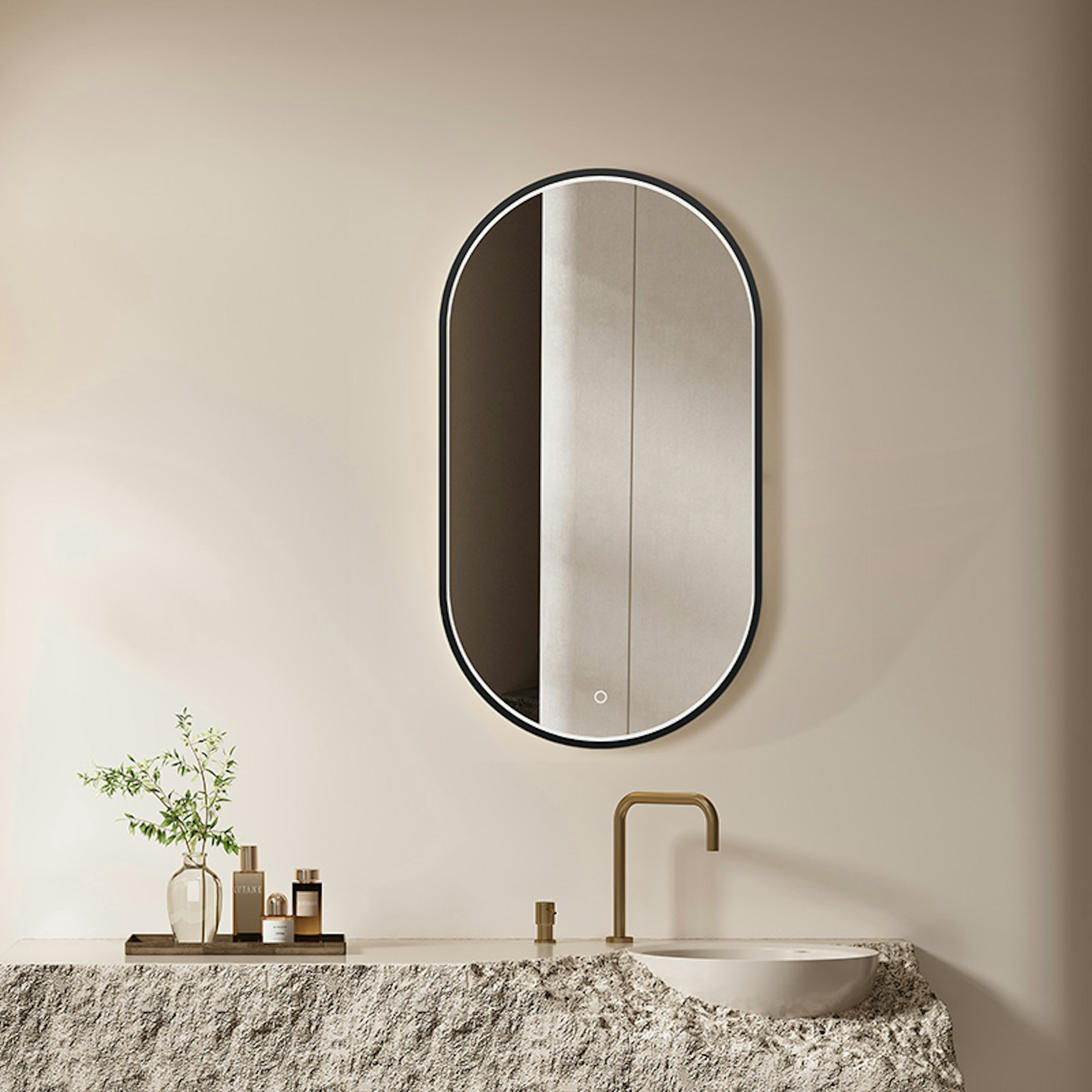 Spegel Bathlife Lysa Oval