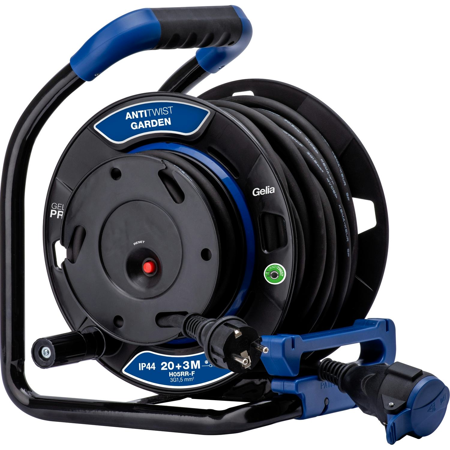 Kabelvinda Gelia Omvänd 20 m+3 m