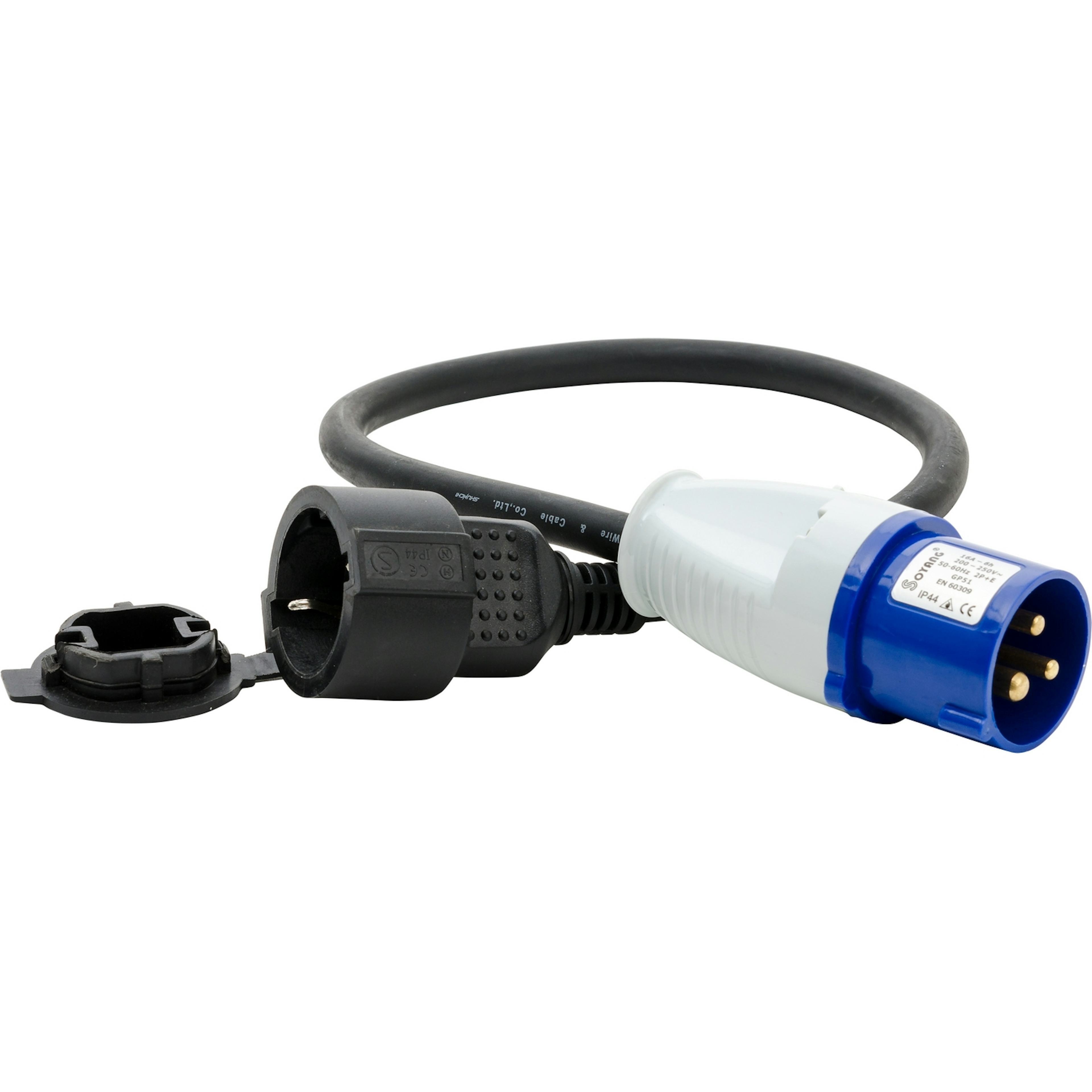 Övergångssladd Gelia CEE 216-6 till Schuko