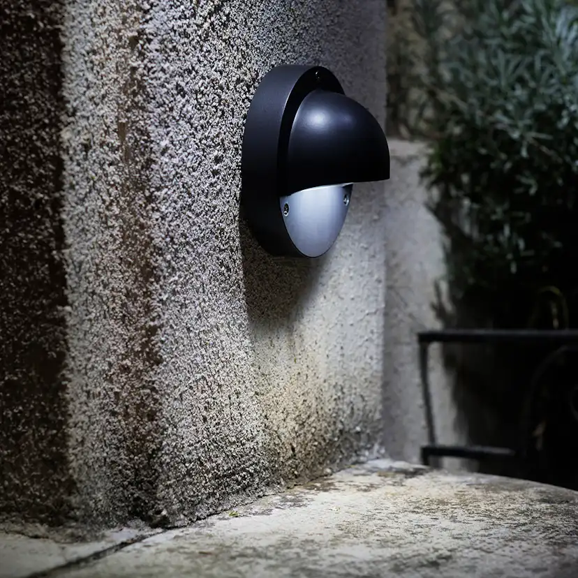 Vägglampa Gardenlights Deimos Vägg LED Varmvit Utbyggnad