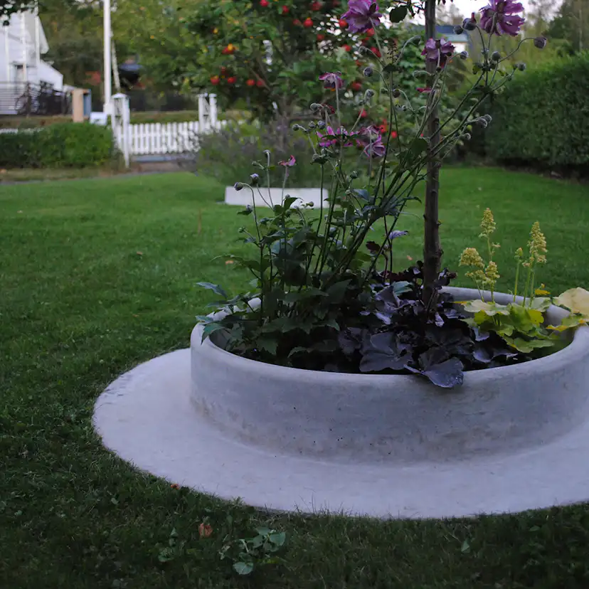 Planteringsring Design Björn Lidbrandt Domsand Betong 120 cm