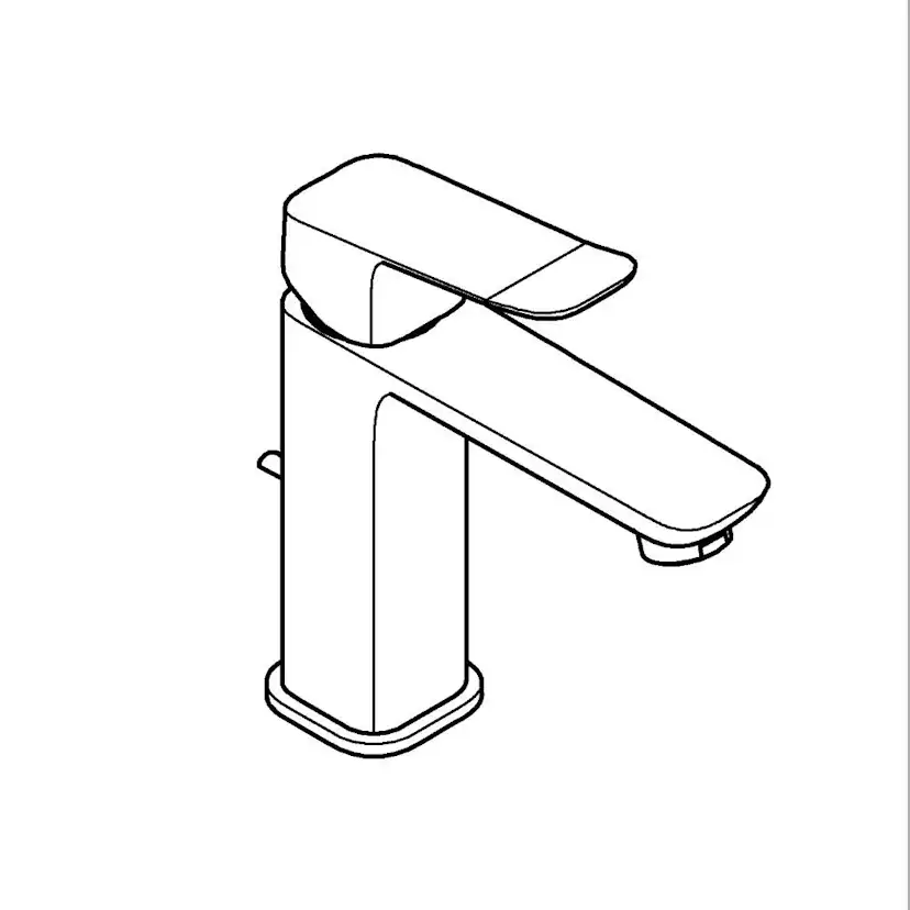 Tvättställsblandare Grohe Dice M med Lyftventil