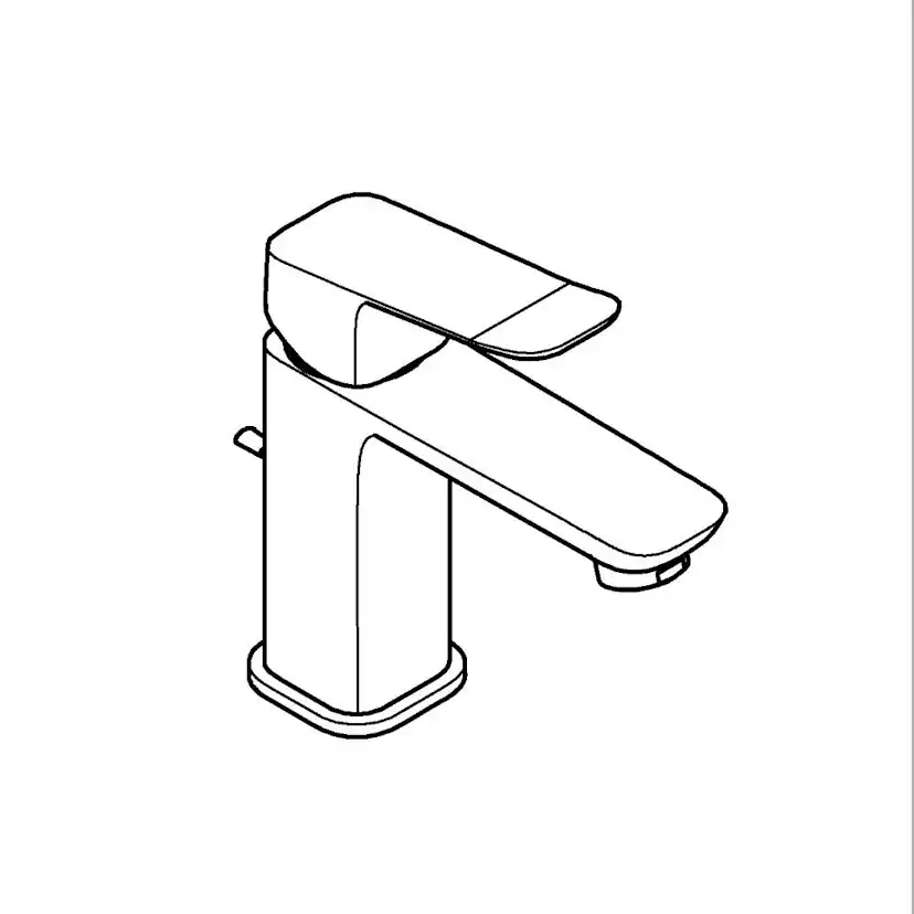 Tvättställsblandare Grohe Dice S med Lyftventil