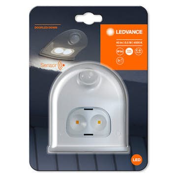 LED-Lampa Ledvance Door inkl 3 st AA-batterier