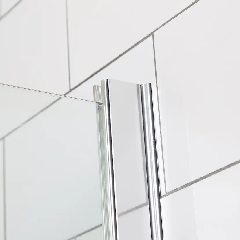 Duschdörr Bathlife Mångsidig Rak Vägg + Rak Dörr Mellan Vägg