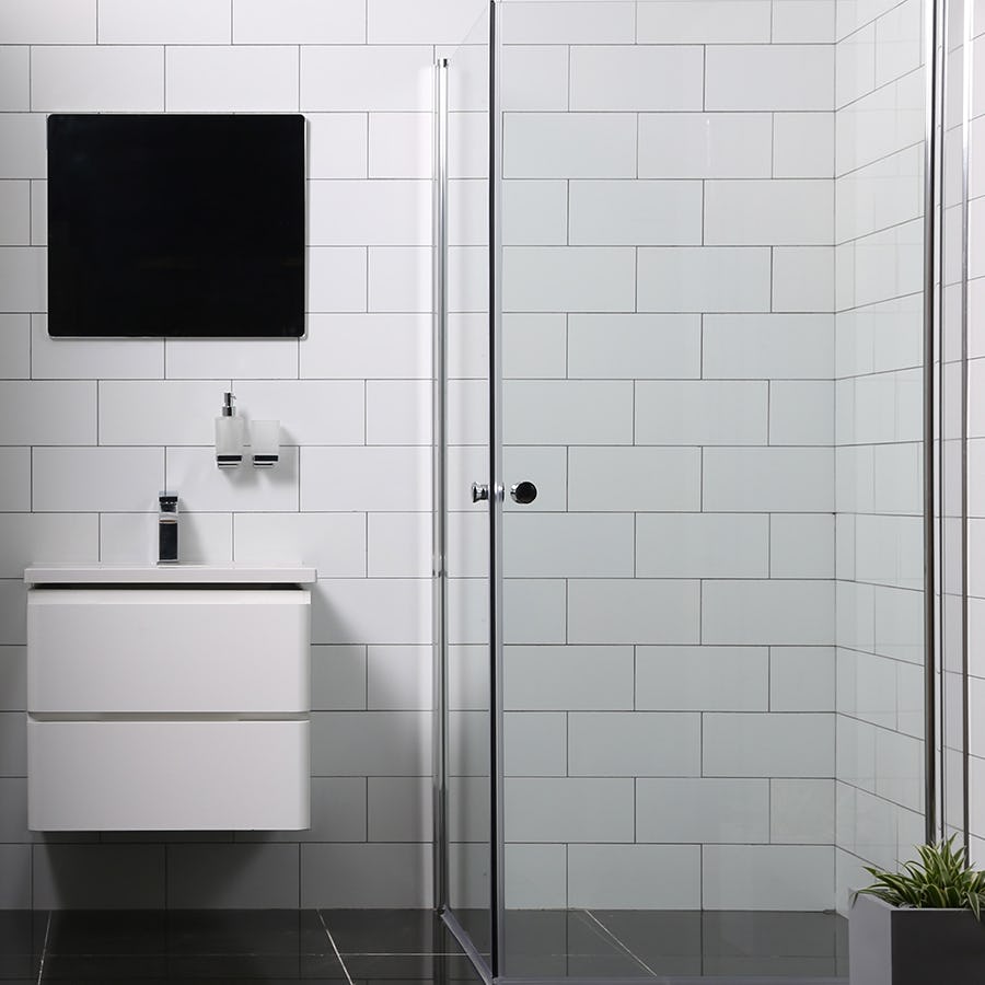 Duschhörn Bathlife Mångsidig Rak Dörr + Rak Dörr